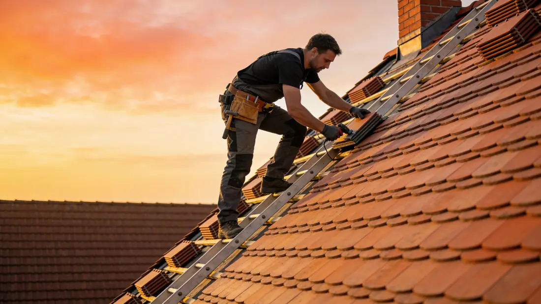 Hero-Bild zu Keywords für Dachdecker: dachdecker, dachdecker in der nähe, dachdecker angebote